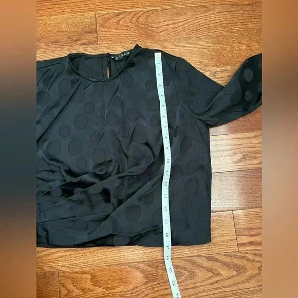 Zara Women's Black Blouse Sz S - Picture 6 of 7